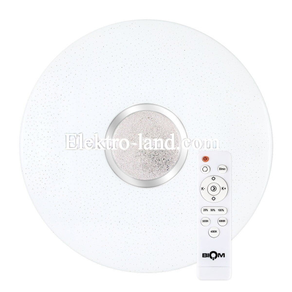 Светильник светодиодный Biom SMART SML-R07-80 3000-6000K 80 Вт с д/у